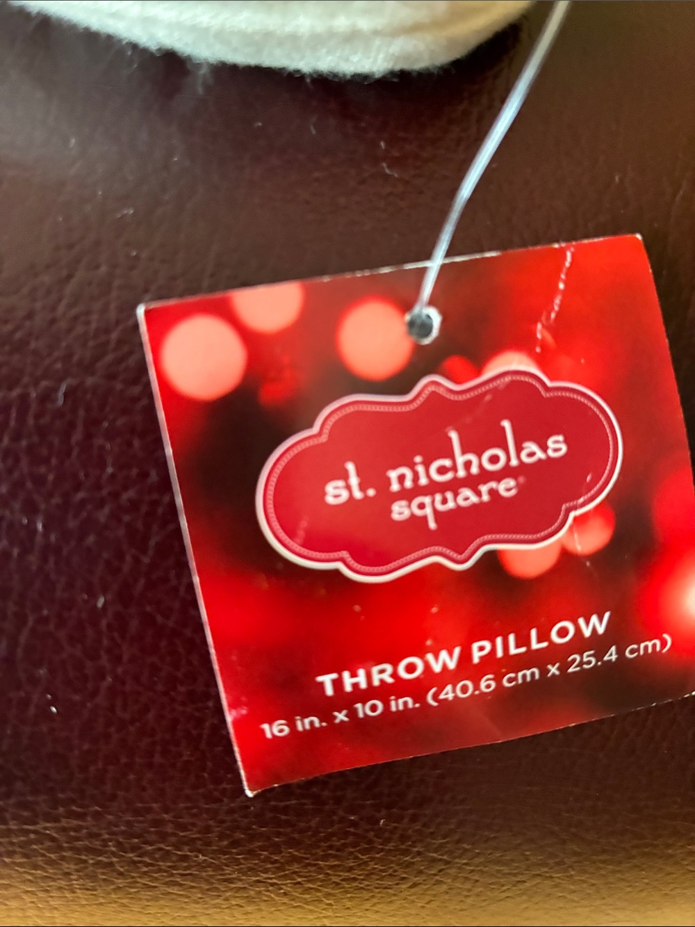St. Nicholas Square - JOY THROW PILLOW - Picture 8 of 10